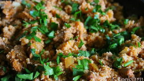 кускус со свининой в томатном соке