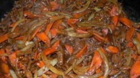 мясо по-азиатски