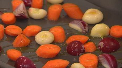 нога ягненка, запеченная под пряной корочкой