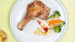 Отбивные из свинины в молоке