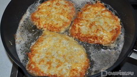 отбивные в соевом соусе и сырной корочке