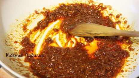 паприкаш из говядины