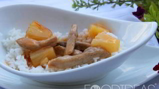 Свинина с ананасами