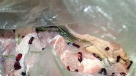 свинина с барбарисом в духовке