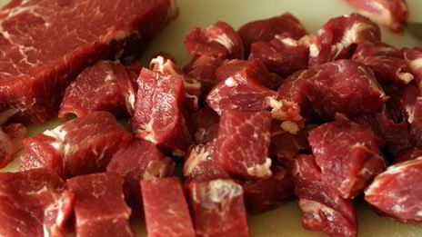 свинина с фасолью