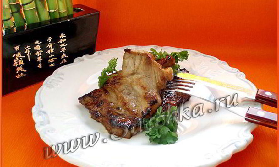 Рецепт свинина в медовом маринаде