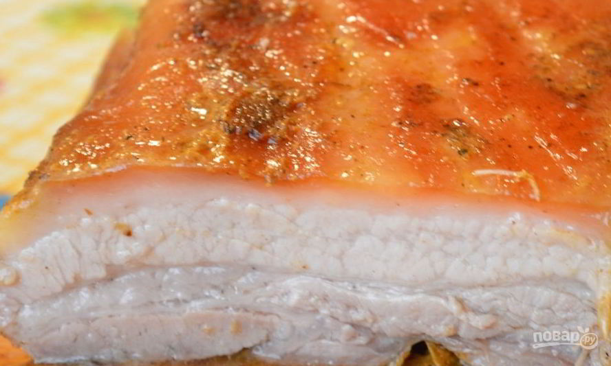 Рецепт свиной подчеревок в духовке