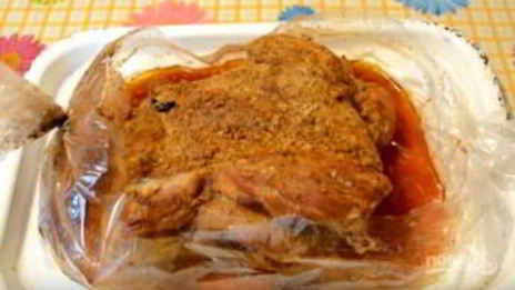 свиной подчеревок в духовке