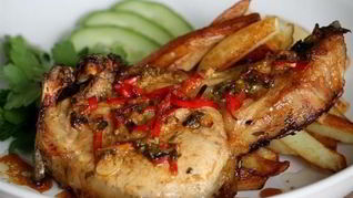 Свиные отбивные в пряном маринаде