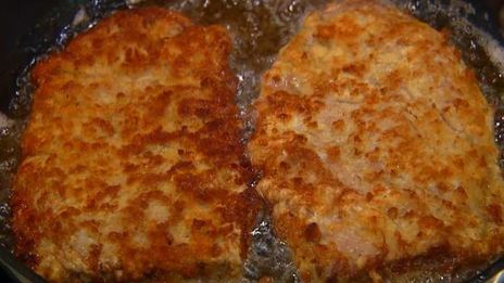 телячьи отбивные, запеченные с сыром