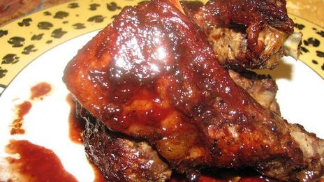 телятина в смородиново-винном соусе