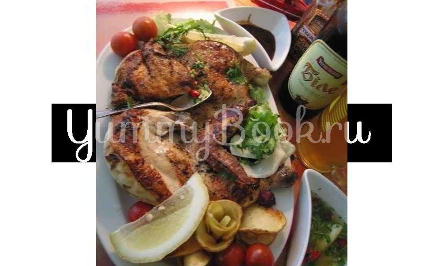 Рецепт цыплята табака