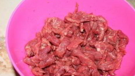 тушеная телятина со сливками