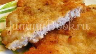 Вкусные отбивные из куриного фарша