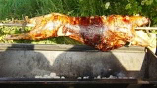 Ягненок на ветеле по-гречески