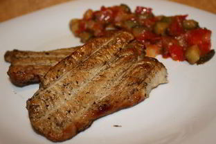 Эскалопы из индейки на гриле