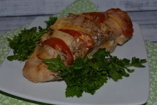 Запеченная куриная грудка