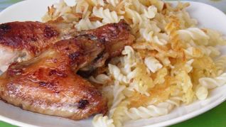 Жареная курица в мультиварке