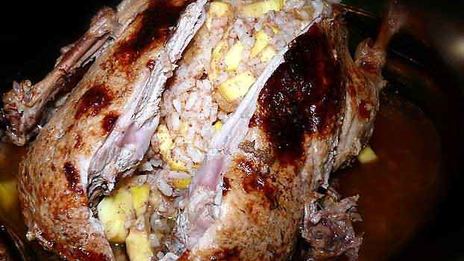 жареная утка в пиве