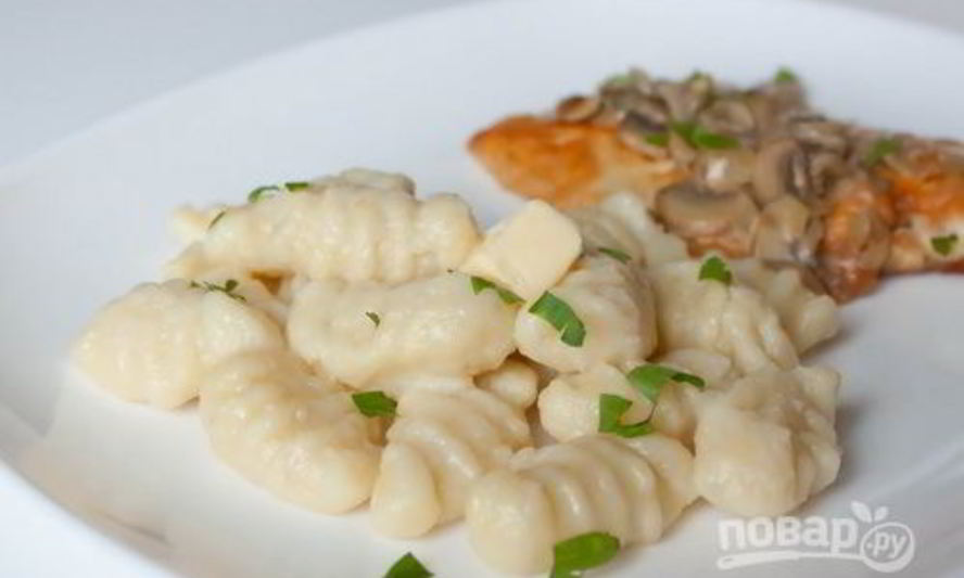 Рецепт ньокки картофельные