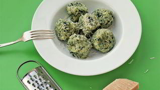 Ньокки со шпинатом