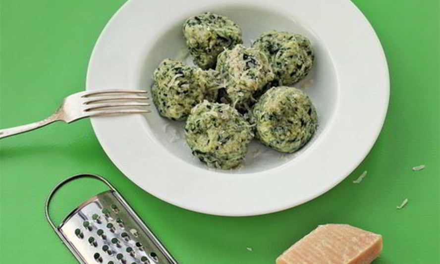 Рецепт ньокки со шпинатом