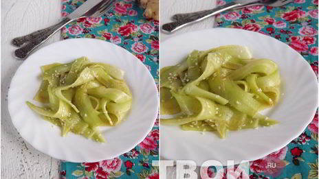 огуречная лапша