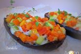 Баклажаны фаршированные мясом и овощами