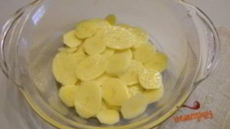 баклажаны с фаршем и картошкой