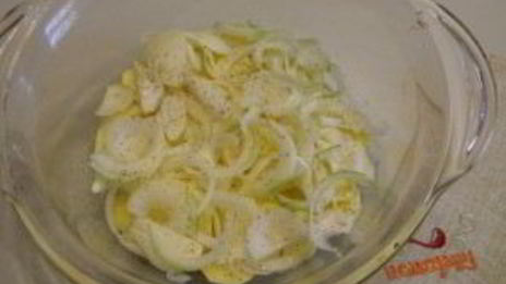 баклажаны с фаршем и картошкой