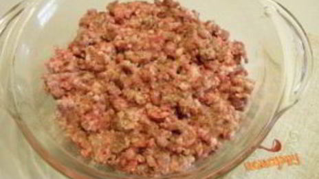 баклажаны с фаршем и картошкой