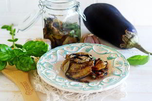 Баклажаны в масле