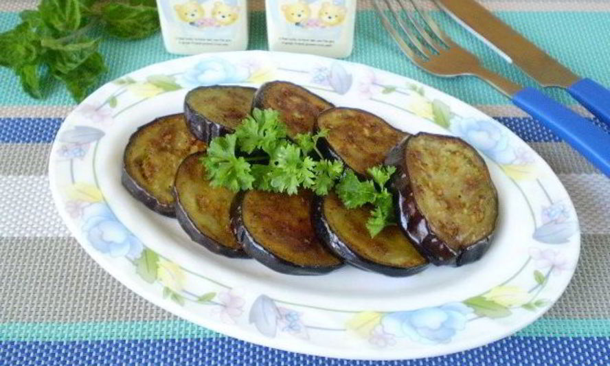 Рецепт баклажаны, жаренные на сковороде