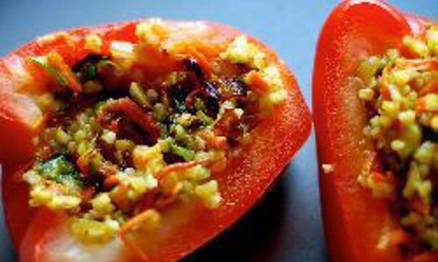 Рецепт болгарский перец фаршированный булгуром
