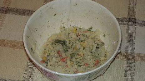 фаршированная картошка