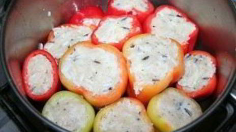 фаршированный перец диетический