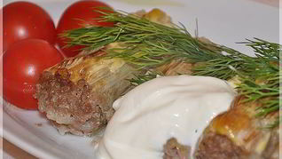 Фаршированный порей