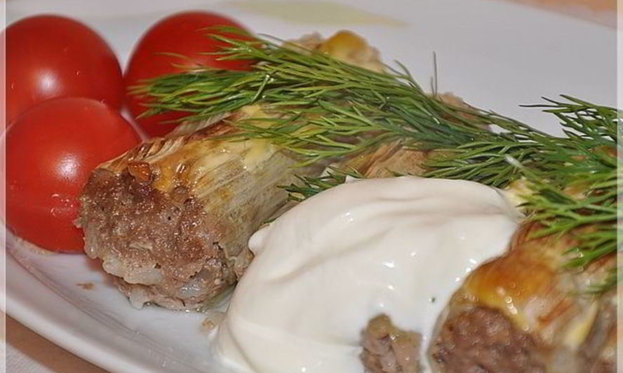 Рецепт фаршированный порей