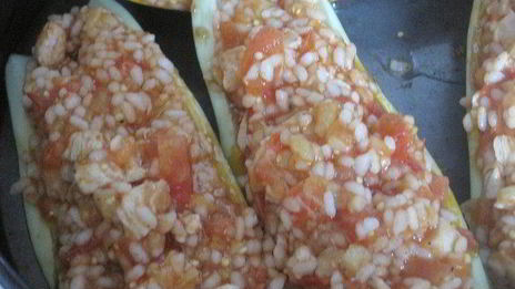 фаршированные баклажаны