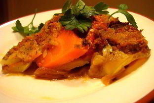 Гратен из овощей