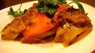 Гратен из овощей