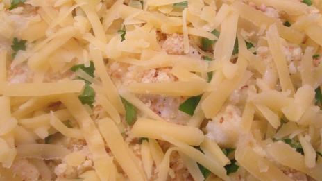 гратен из цветной капусты и картофеля