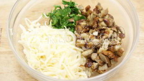 кабачки фаршированные грибами