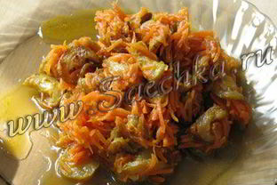 Кабачки с морковью