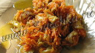 Кабачки с морковью