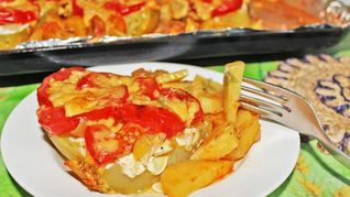 Кабачки запеченные в фольге в духовке