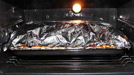 кабачки запеченные в фольге в духовке