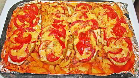 кабачки запеченные в фольге в духовке