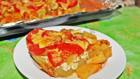 кабачки запеченные в фольге в духовке