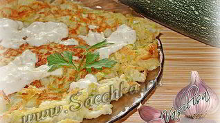 Кабачковая соломка в кляре